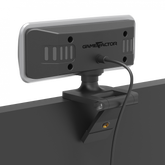 Camara Web Game Factor Full Hd, Led, 30fps, Usb, Microfono, Negra Wg400